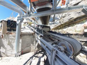 Haladjian Minerals Solutions designed a custom-made chute