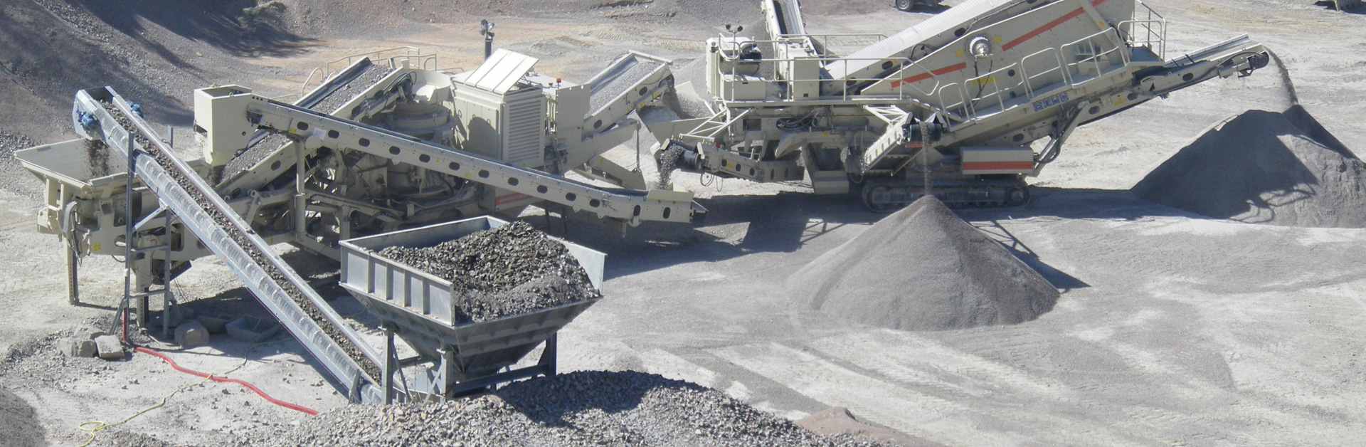 Process optimization in the crushing industry